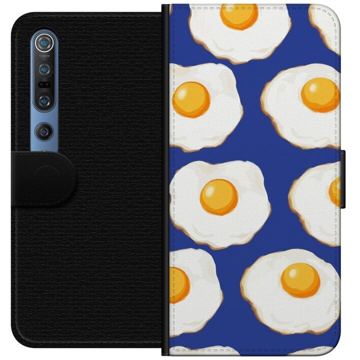 Plånboksfodral till Xiaomi Mi 10 Pro 5G med Stekta ägg motiv i gruppen SMARTPHONE & SURFPLATTOR / Mobilskydd / Xiaomi hos TP E-commerce Nordic AB (A64553)