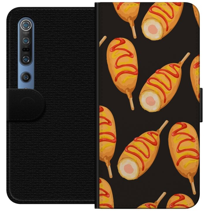 Plånboksfodral till Xiaomi Mi 10 Pro 5G med Kycklingklubba motiv i gruppen SMARTPHONE & SURFPLATTOR / Mobilskydd / Xiaomi hos TP E-commerce Nordic AB (A64556)