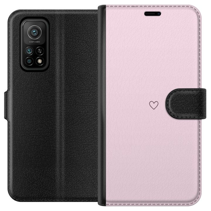 Plånboksfodral till Xiaomi Mi 10T 5G med Hjärta motiv i gruppen SMARTPHONE & SURFPLATTOR / Mobilskydd / Xiaomi hos TP E-commerce Nordic AB (A64620)