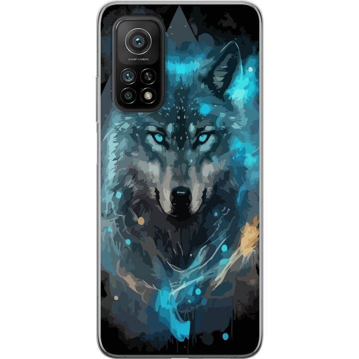 Mobilskal till Xiaomi Mi 10T 5G med Varg motiv i gruppen SMARTPHONE & SURFPLATTOR / Mobilskydd / Xiaomi hos TP E-commerce Nordic AB (A64633)