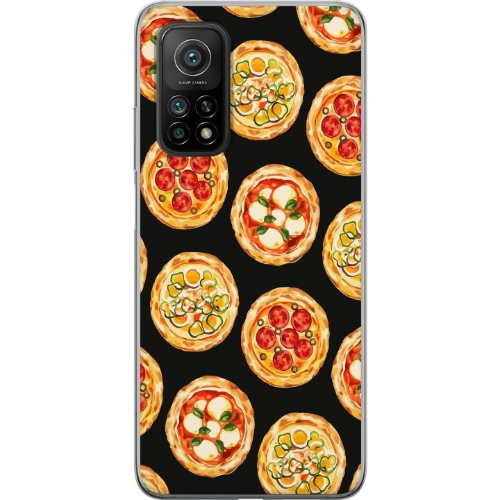 Mobilskal till Xiaomi Mi 10T 5G med Pizza motiv i gruppen SMARTPHONE & SURFPLATTOR / Mobilskydd / Xiaomi hos TP E-commerce Nordic AB (A64641)