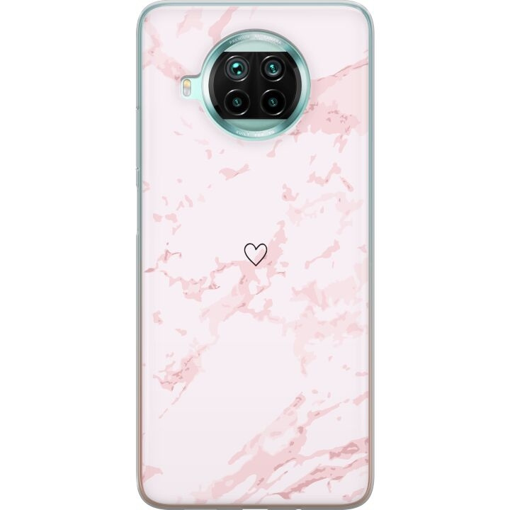 Mobilskal till Xiaomi Mi 10T Lite 5G med Rosa Hjärta motiv i gruppen SMARTPHONE & SURFPLATTOR / Mobilskydd / Xiaomi hos TP E-commerce Nordic AB (A64678)