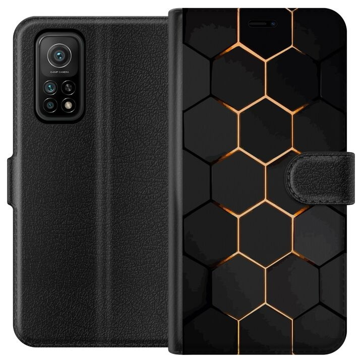 Plånboksfodral till Xiaomi Mi 10T Pro 5G med Lyxigt Mönster motiv i gruppen SMARTPHONE & SURFPLATTOR / Mobilskydd / Xiaomi hos TP E-commerce Nordic AB (A64707)
