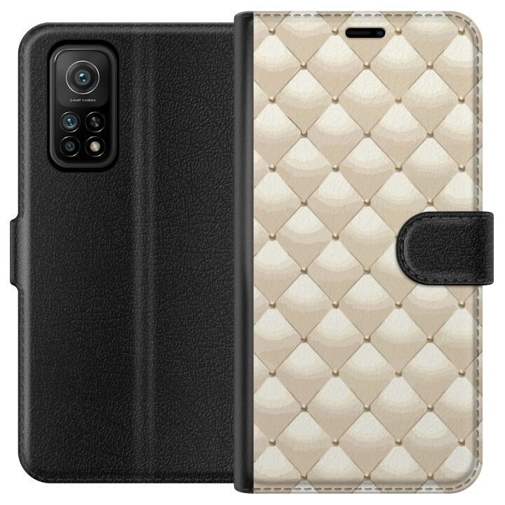 Plånboksfodral till Xiaomi Mi 10T Pro 5G med Guldglans motiv i gruppen SMARTPHONE & SURFPLATTOR / Mobilskydd / Xiaomi hos TP E-commerce Nordic AB (A64708)