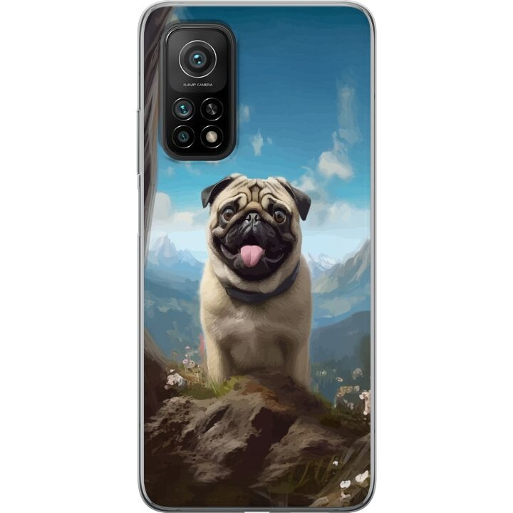 Mobilskal till Xiaomi Mi 10T Pro 5G med Glad Hund motiv i gruppen SMARTPHONE & SURFPLATTOR / Mobilskydd / Xiaomi hos TP E-commerce Nordic AB (A64727)