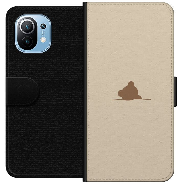 Plånboksfodral till Xiaomi Mi 11 med Nalle motiv i gruppen SMARTPHONE & SURFPLATTOR / Mobilskydd / Xiaomi hos TP E-commerce Nordic AB (A64756)