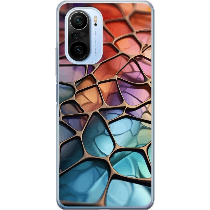 Mobilskal till Xiaomi Mi 11i med Metalliskt mönster motiv i gruppen SMARTPHONE & SURFPLATTOR / Mobilskydd / Xiaomi hos TP E-commerce Nordic AB (A64827)