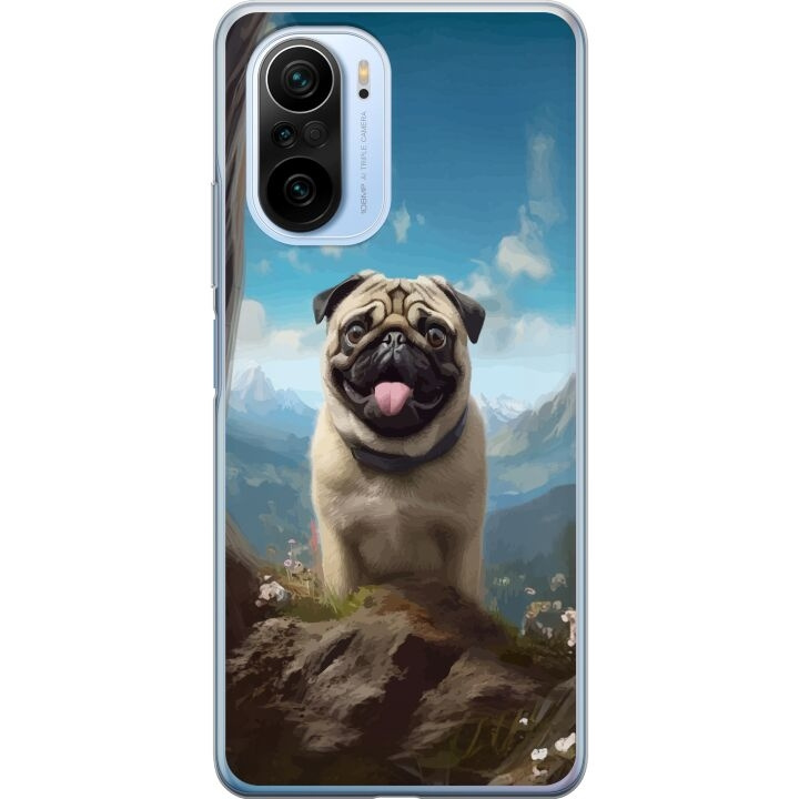 Mobilskal till Xiaomi Mi 11i med Glad Hund motiv i gruppen SMARTPHONE & SURFPLATTOR / Mobilskydd / Xiaomi hos TP E-commerce Nordic AB (A64835)