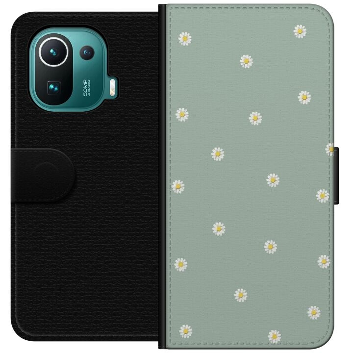 Plånboksfodral till Xiaomi Mi 11 Pro med Prästkragar motiv i gruppen SMARTPHONE & SURFPLATTOR / Mobilskydd / Xiaomi hos TP E-commerce Nordic AB (A64902)