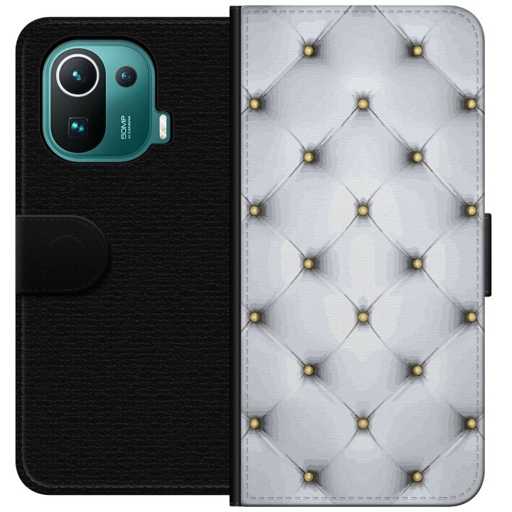 Plånboksfodral till Xiaomi Mi 11 Pro med Lyxigt motiv i gruppen SMARTPHONE & SURFPLATTOR / Mobilskydd / Xiaomi hos TP E-commerce Nordic AB (A64912)