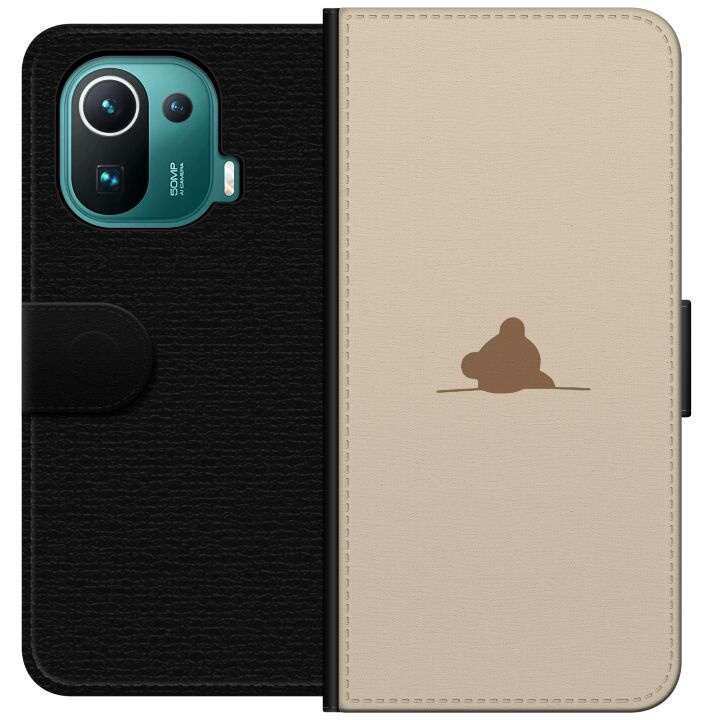 Plånboksfodral till Xiaomi Mi 11 Pro med Nalle motiv i gruppen SMARTPHONE & SURFPLATTOR / Mobilskydd / Xiaomi hos TP E-commerce Nordic AB (A64918)