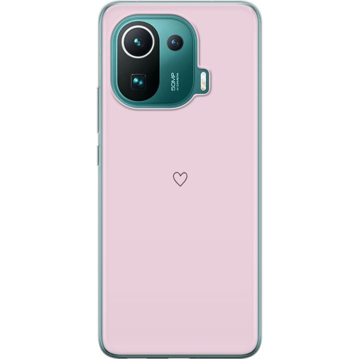 Mobilskal till Xiaomi Mi 11 Pro med Hjärta motiv i gruppen SMARTPHONE & SURFPLATTOR / Mobilskydd / Xiaomi hos TP E-commerce Nordic AB (A64944)