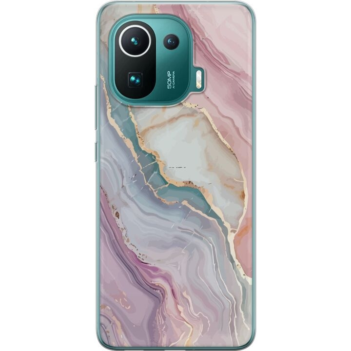 Mobilskal till Xiaomi Mi 11 Pro med Marmor motiv i gruppen SMARTPHONE & SURFPLATTOR / Mobilskydd / Xiaomi hos TP E-commerce Nordic AB (A64947)