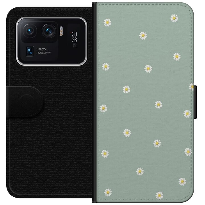 Plånboksfodral till Xiaomi Mi 11 Ultra med Prästkragar motiv i gruppen SMARTPHONE & SURFPLATTOR / Mobilskydd / Xiaomi hos TP E-commerce Nordic AB (A64956)
