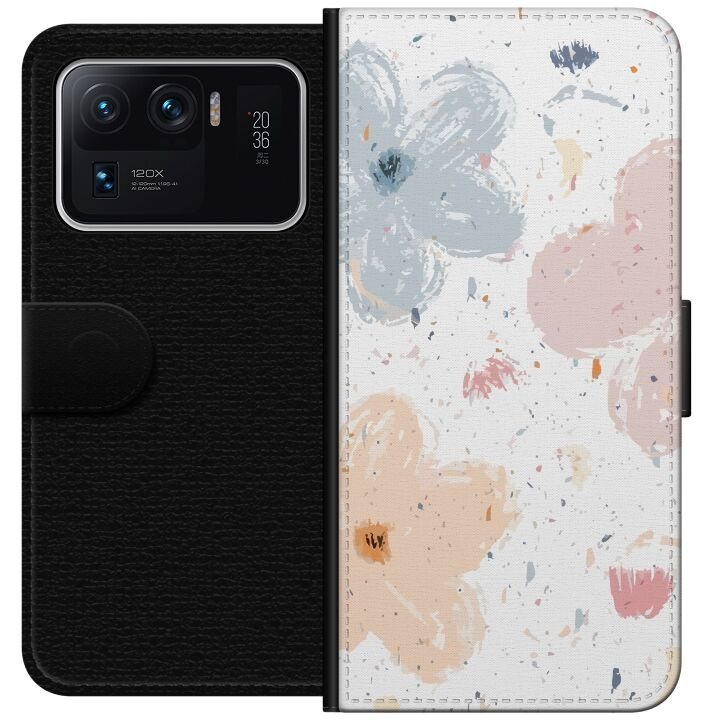 Plånboksfodral till Xiaomi Mi 11 Ultra med Blommor motiv i gruppen SMARTPHONE & SURFPLATTOR / Mobilskydd / Xiaomi hos TP E-commerce Nordic AB (A64964)