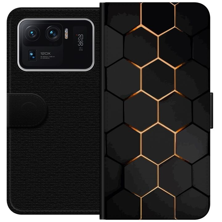 Plånboksfodral till Xiaomi Mi 11 Ultra med Lyxigt Mönster motiv i gruppen SMARTPHONE & SURFPLATTOR / Mobilskydd / Xiaomi hos TP E-commerce Nordic AB (A64977)