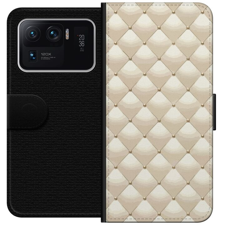 Plånboksfodral till Xiaomi Mi 11 Ultra med Guldglans motiv i gruppen SMARTPHONE & SURFPLATTOR / Mobilskydd / Xiaomi hos TP E-commerce Nordic AB (A64978)