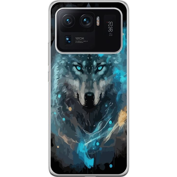 Mobilskal till Xiaomi Mi 11 Ultra med Varg motiv i gruppen SMARTPHONE & SURFPLATTOR / Mobilskydd / Xiaomi hos TP E-commerce Nordic AB (A64984)