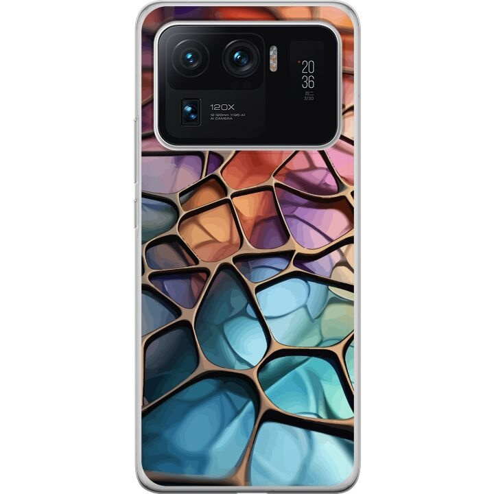 Mobilskal till Xiaomi Mi 11 Ultra med Metalliskt mönster motiv i gruppen SMARTPHONE & SURFPLATTOR / Mobilskydd / Xiaomi hos TP E-commerce Nordic AB (A64989)