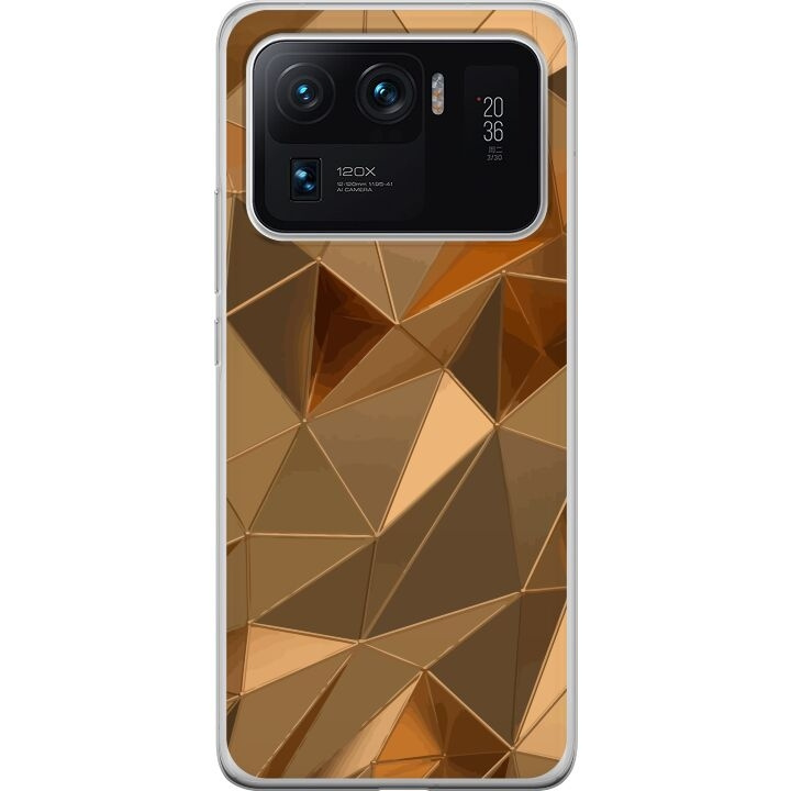 Mobilskal till Xiaomi Mi 11 Ultra med 3D Guld motiv i gruppen SMARTPHONE & SURFPLATTOR / Mobilskydd / Xiaomi hos TP E-commerce Nordic AB (A65003)