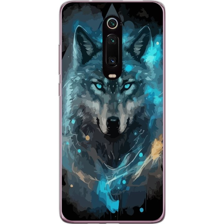 Mobilskal till Xiaomi Mi 9T Pro med Varg motiv i gruppen SMARTPHONE & SURFPLATTOR / Mobilskydd / Xiaomi hos TP E-commerce Nordic AB (A65011)