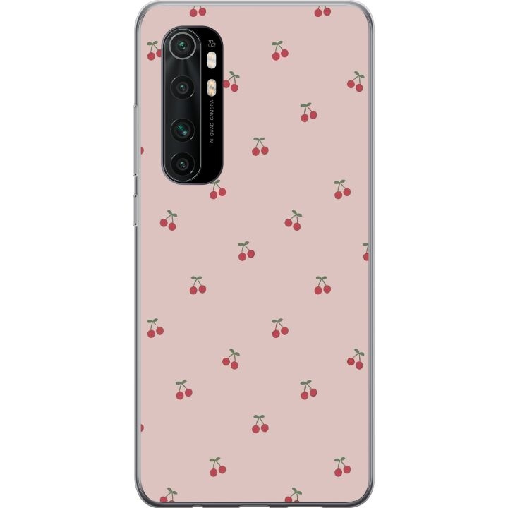 Mobilskal till Xiaomi Mi Note 10 Lite med Körsbär motiv i gruppen SMARTPHONE & SURFPLATTOR / Mobilskydd / Xiaomi hos TP E-commerce Nordic AB (A65067)