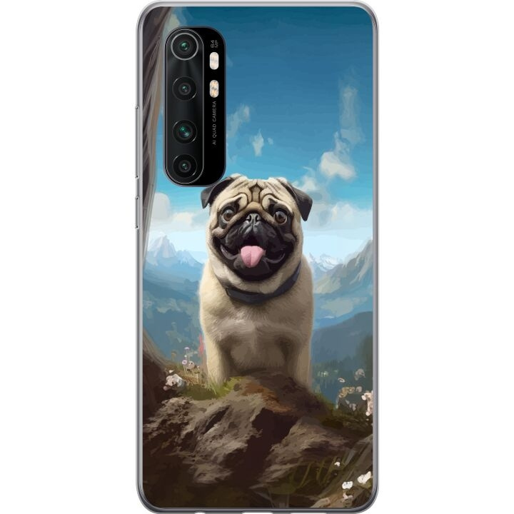 Mobilskal till Xiaomi Mi Note 10 Lite med Glad Hund motiv i gruppen SMARTPHONE & SURFPLATTOR / Mobilskydd / Xiaomi hos TP E-commerce Nordic AB (A65078)