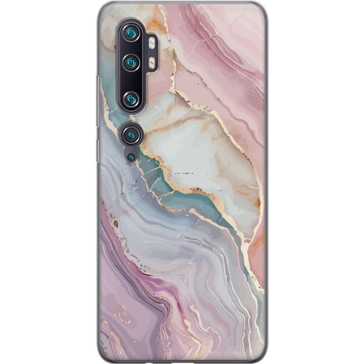 Mobilskal till Xiaomi Mi Note 10 Pro med Marmor motiv i gruppen SMARTPHONE & SURFPLATTOR / Mobilskydd / Xiaomi hos TP E-commerce Nordic AB (A65109)