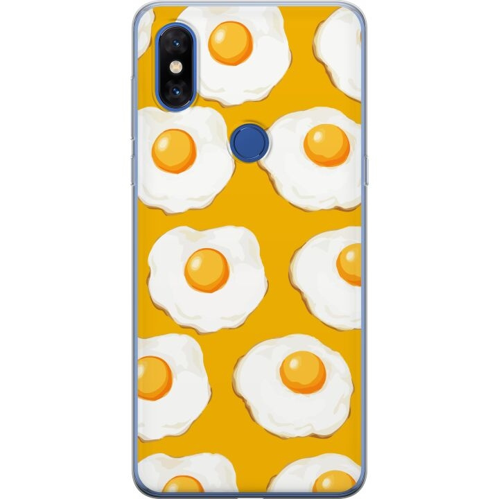 Mobilskal till Xiaomi Mi Mix 3 med Stekt ägg motiv i gruppen SMARTPHONE & SURFPLATTOR / Mobilskydd / Xiaomi hos TP E-commerce Nordic AB (A65116)