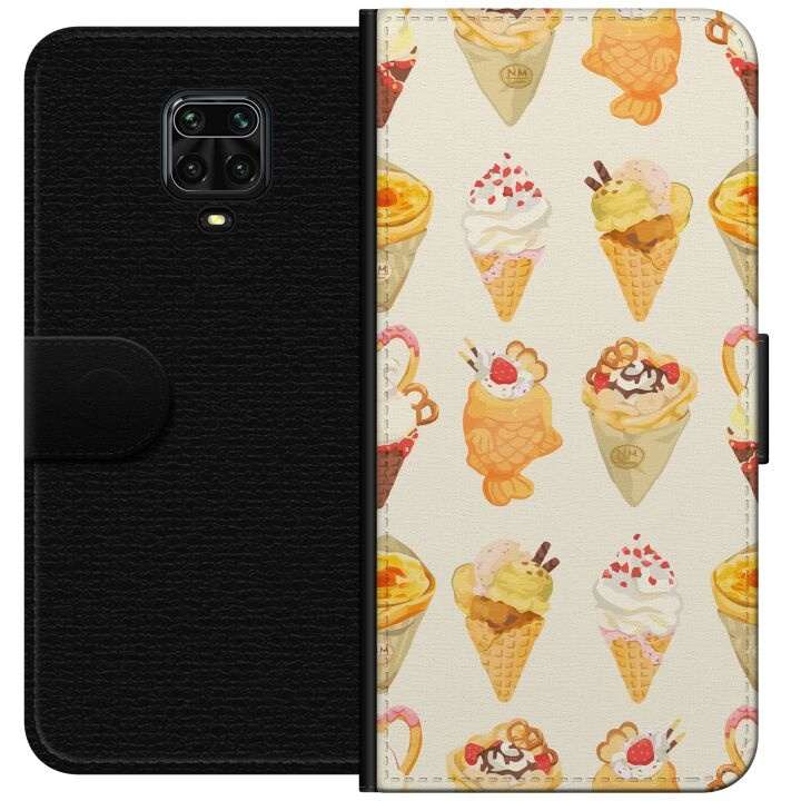 Plånboksfodral till Xiaomi Redmi Note 9 Pro med Glassigt motiv i gruppen SMARTPHONE & SURFPLATTOR / Mobilskydd / Xiaomi hos TP E-commerce Nordic AB (A65152)
