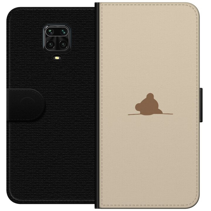 Plånboksfodral till Xiaomi Redmi Note 9 Pro med Nalle motiv i gruppen SMARTPHONE & SURFPLATTOR / Mobilskydd / Xiaomi hos TP E-commerce Nordic AB (A65161)