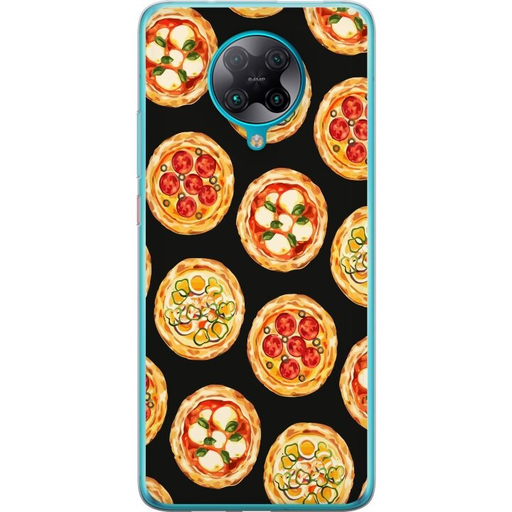 Mobilskal till Xiaomi Poco F2 Pro med Pizza motiv i gruppen SMARTPHONE & SURFPLATTOR / Mobilskydd / Xiaomi hos TP E-commerce Nordic AB (A65208)