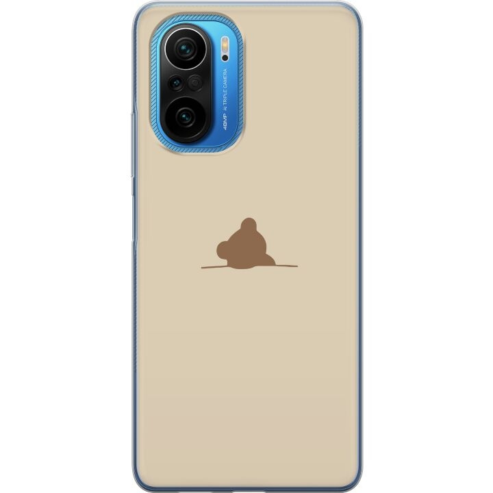 Mobilskal till Xiaomi Poco F3 med Nalle motiv i gruppen SMARTPHONE & SURFPLATTOR / Mobilskydd / Xiaomi hos TP E-commerce Nordic AB (A65242)