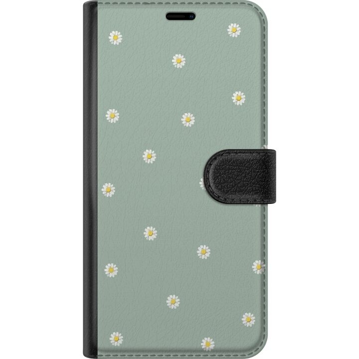 Plånboksfodral till Xiaomi Poco F5 med Prästkragar motiv i gruppen SMARTPHONE & SURFPLATTOR / Mobilskydd / Xiaomi hos TP E-commerce Nordic AB (A65253)