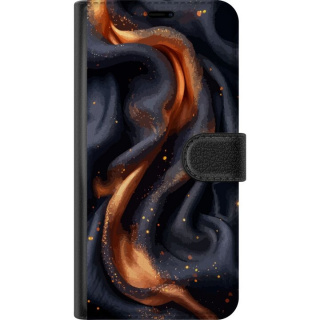 Plånboksfodral till Xiaomi Poco F5 Pro med Eldigt silke motiv