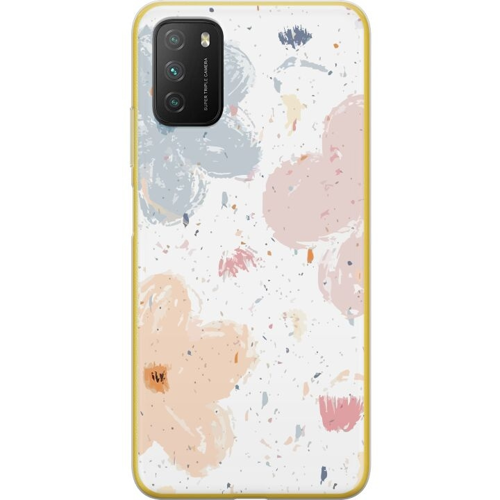 Mobilskal till Xiaomi Poco M3 med Blommor motiv i gruppen SMARTPHONE & SURFPLATTOR / Mobilskydd / Xiaomi hos TP E-commerce Nordic AB (A65315)