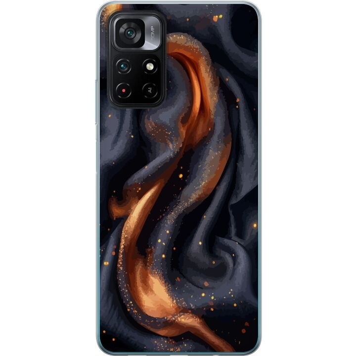 Mobilskal till Xiaomi Poco M4 Pro 5G med Eldigt silke motiv i gruppen SMARTPHONE & SURFPLATTOR / Mobilskydd / Xiaomi hos TP E-commerce Nordic AB (A65331)