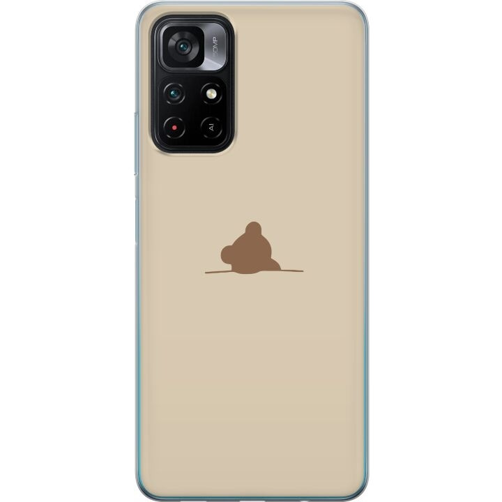 Mobilskal till Xiaomi Poco M4 Pro 5G med Nalle motiv i gruppen SMARTPHONE & SURFPLATTOR / Mobilskydd / Xiaomi hos TP E-commerce Nordic AB (A65350)