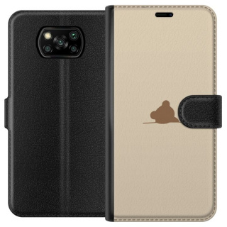 Plånboksfodral till Xiaomi Poco X3 NFC med Nalle motiv