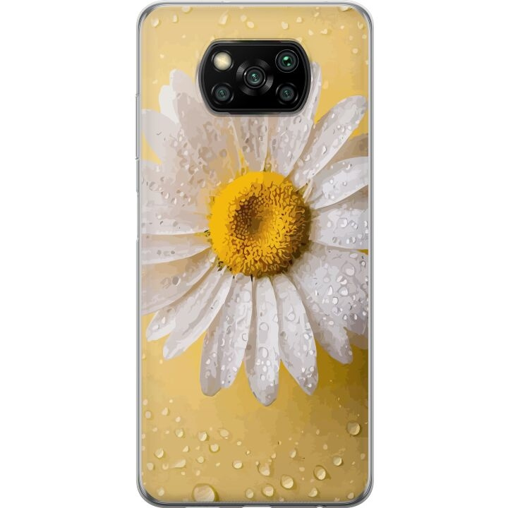 Mobilskal till Xiaomi Poco X3 NFC med Porslinsblomma motiv i gruppen SMARTPHONE & SURFPLATTOR / Mobilskydd / Xiaomi hos TP E-commerce Nordic AB (A65384)