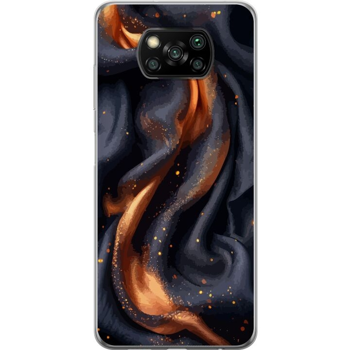 Mobilskal till Xiaomi Poco X3 NFC med Eldigt silke motiv i gruppen SMARTPHONE & SURFPLATTOR / Mobilskydd / Xiaomi hos TP E-commerce Nordic AB (A65385)