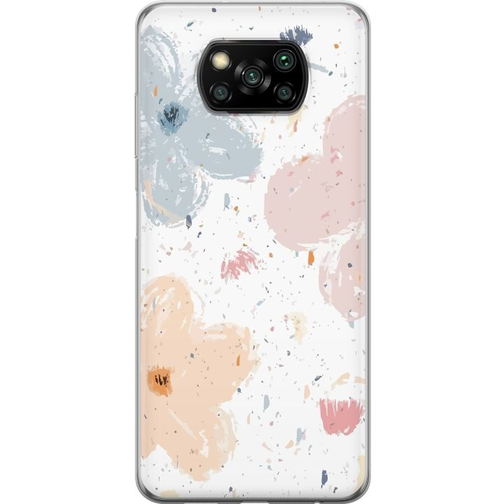 Mobilskal till Xiaomi Poco X3 NFC med Blommor motiv i gruppen SMARTPHONE & SURFPLATTOR / Mobilskydd / Xiaomi hos TP E-commerce Nordic AB (A65396)