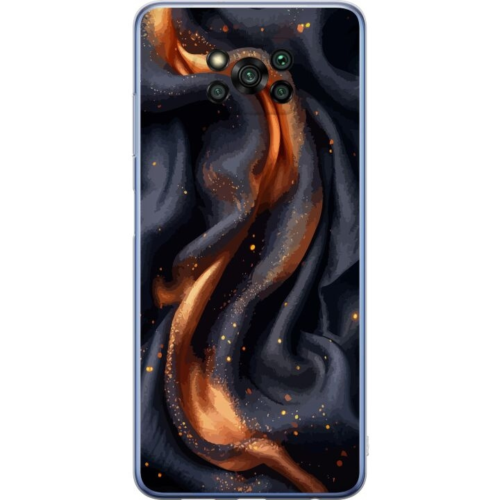 Mobilskal till Xiaomi Poco X3 Pro med Eldigt silke motiv i gruppen SMARTPHONE & SURFPLATTOR / Mobilskydd / Xiaomi hos TP E-commerce Nordic AB (A65412)
