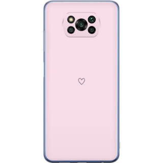 Mobilskal till Xiaomi Poco X3 Pro med Hjärta motiv