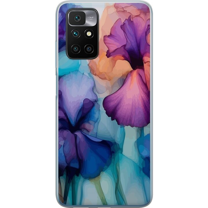 Mobilskal till Xiaomi Redmi 10 med Magiska blommor motiv i gruppen SMARTPHONE & SURFPLATTOR / Mobilskydd / Xiaomi hos TP E-commerce Nordic AB (A65468)