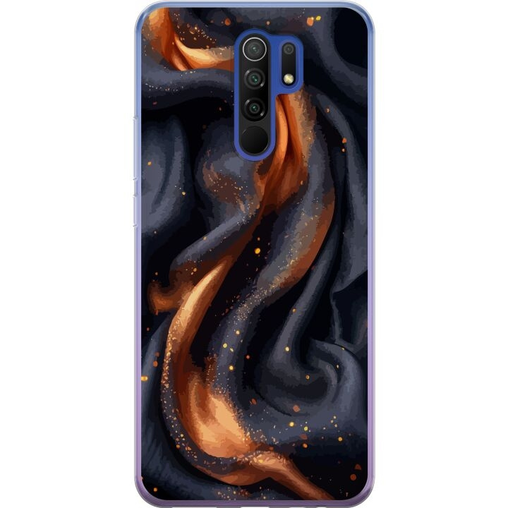 Mobilskal till Xiaomi Redmi 9 med Eldigt silke motiv i gruppen SMARTPHONE & SURFPLATTOR / Mobilskydd / Xiaomi hos TP E-commerce Nordic AB (A65655)