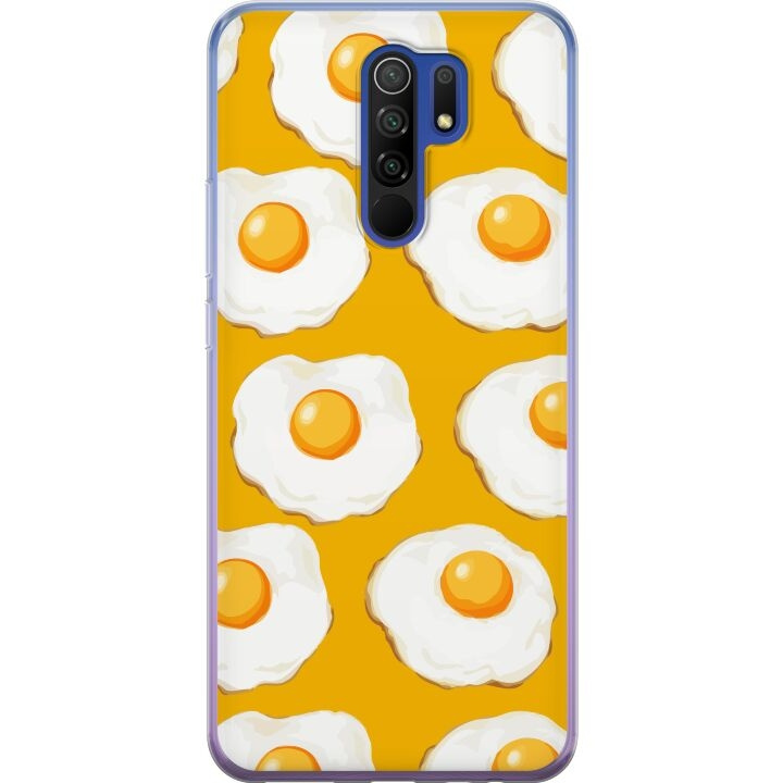 Mobilskal till Xiaomi Redmi 9 med Stekt ägg motiv i gruppen SMARTPHONE & SURFPLATTOR / Mobilskydd / Xiaomi hos TP E-commerce Nordic AB (A65656)