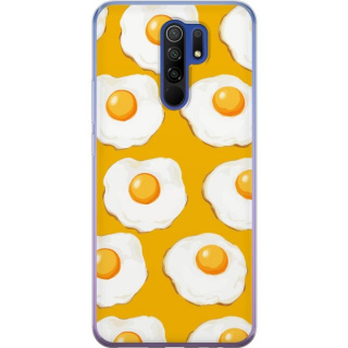 Mobilskal till Xiaomi Redmi 9 med Stekt ägg motiv