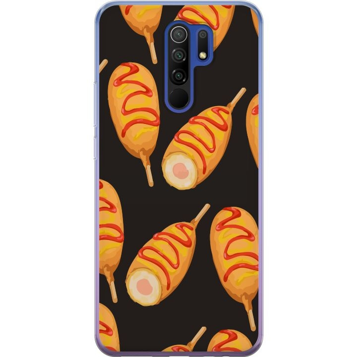 Mobilskal till Xiaomi Redmi 9 med Kycklingklubba motiv i gruppen SMARTPHONE & SURFPLATTOR / Mobilskydd / Xiaomi hos TP E-commerce Nordic AB (A65663)