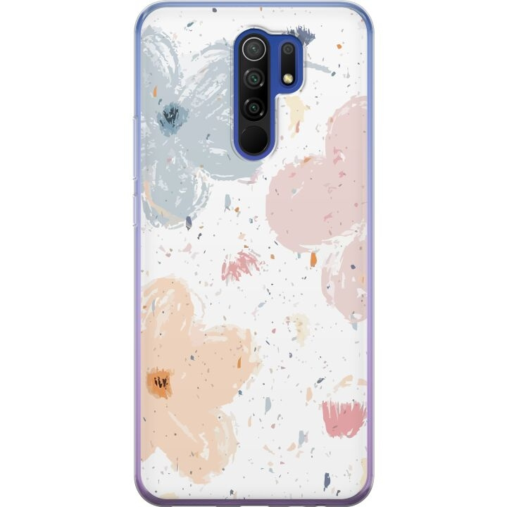Mobilskal till Xiaomi Redmi 9 med Blommor motiv i gruppen SMARTPHONE & SURFPLATTOR / Mobilskydd / Xiaomi hos TP E-commerce Nordic AB (A65666)